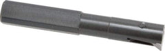 APT - 1/2" Min Bore Diam, 3" OAL, 1/2" Shank Diam, Indexable Boring Bar - 1-1/2" Max Bore Depth, TPG 221 Insert, Screw Holding Method - Exact Tool & Supply