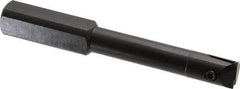 APT - 5/8" Min Bore Diam, 5" OAL, 3/4" Shank Diam, Indexable Boring Bar - 3" Max Bore Depth, TPG 221 Insert, Screw Holding Method - Exact Tool & Supply