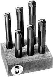 APT - 3/4" Min Bore Diam, 4-1/2" OAL, 5/8" Shank Diam, Indexable Boring Bar - 2-3/4" Max Bore Depth, TPG 321 Insert, Screw Holding Method - Exact Tool & Supply