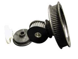 Made in USA - Timing Belt Pulleys Number of Teeth: 48 Inside Diameter (Inch): 5/16 - Exact Tool & Supply