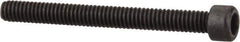 Value Collection - #1-72 UNF Hex Socket Drive, Socket Cap Screw - Alloy Steel, Black Oxide Finish, Fully Threaded, 3/4" Length Under Head - Exact Tool & Supply
