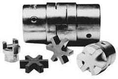 Boston Gear - 1-1/8" Max Bore Diam, FC30 Coupling Size, Flexible Half Coupling - 3" OD, 5.48" OAL, Steel - Exact Tool & Supply
