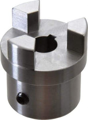 Boston Gear - 5/8" Max Bore Diam, FC20 Coupling Size, Flexible Half Coupling - 2" OD, 3.69" OAL, Steel - Exact Tool & Supply