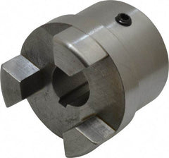 Boston Gear - 7/8" Max Bore Diam, FC25 Coupling Size, Flexible Half Coupling - 2-1/2" OD, 4.13" OAL, Steel - Exact Tool & Supply