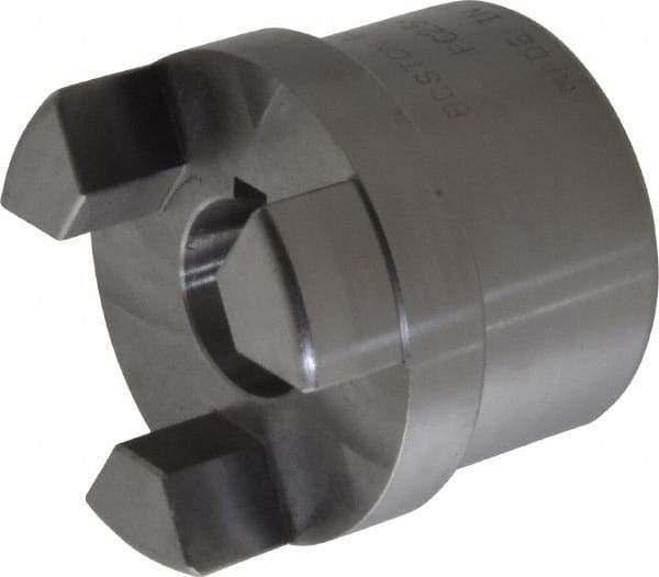 Boston Gear - 1" Max Bore Diam, FC25 Coupling Size, Flexible Half Coupling - 2-1/2" OD, 4.13" OAL, Steel - Exact Tool & Supply