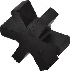 Boston Gear - 7/8" Max Bore Diam, FC15 Coupling Size, Flexible 3-Jaw Insert Coupling - 1-1/2" OD, Rubber, Order 2 Hubs & 1 Insert for Complete Coupling - Exact Tool & Supply