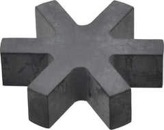Boston Gear - 1-1/8" Max Bore Diam, FC20 Coupling Size, Flexible 3-Jaw Insert Coupling - 2" OD, Rubber, Order 2 Hubs & 1 Insert for Complete Coupling - Exact Tool & Supply