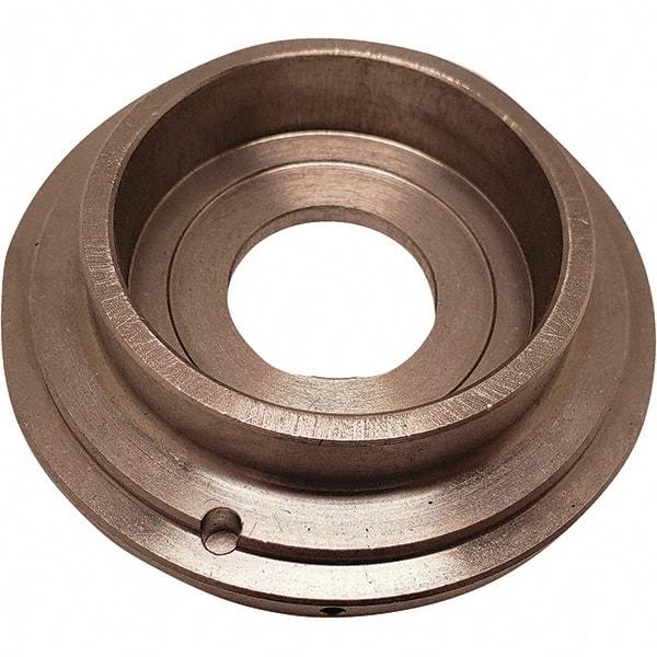 Dynabrade - 3-1/4" Wheel OD, 3" Wheel Width, 7,000 RPM, Composite, Pneumatic Wheel Hub End Plate - 10-11/16" Long x 3" Wide, 5/8" Wheel Arbor Hole, For Use with 94508 Dynacushion - Exact Tool & Supply