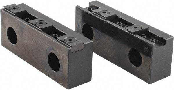 Mitee-Bite - 37.59mm High x 100mm Long x 25.4mm Wide Jaw Set - For Use with Mitee-Bite TalonGrips - Exact Tool & Supply