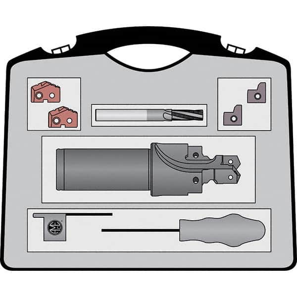 Allied Machine and Engineering - 7/16-20, Tube Dash 4, Indexable Porting Tool - Exact Tool & Supply