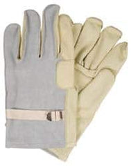 Ability One - Size M (8) Cowhide General Protection Work Gloves - Exact Tool & Supply