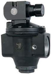 Norgren - 2 NPT Port, 2,000 CFM, Aluminum Hi-Flow Pilot Operated Regulator - 5 to 125 psi Range, 450 Max psi Supply Pressure, 1/4" Gauge Port Thread, 5.98" Wide x 9.71" High - Exact Tool & Supply