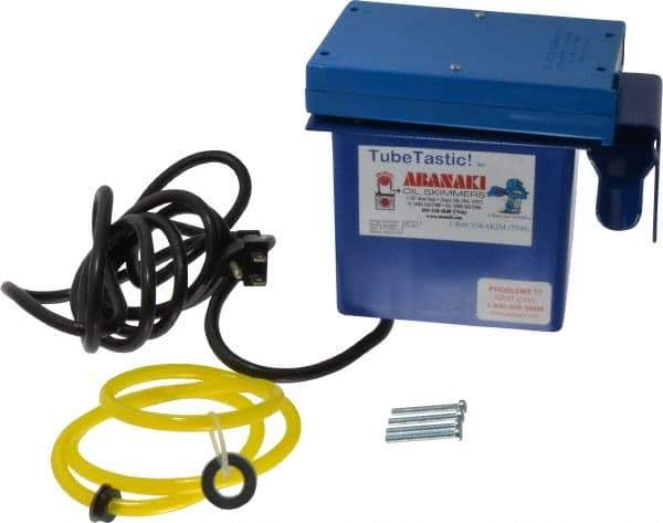Abanaki - 10" Reach, 1.5 GPH Oil Removal Capacity, Tube Oil Skimmer - 40 to 185°F - Exact Tool & Supply