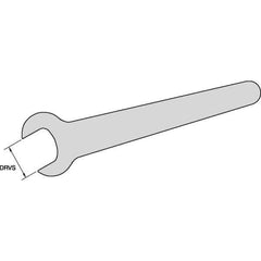 Kennametal - 25mm Drive Rotary Tool Holder Open End Wrench - Exact Tool & Supply