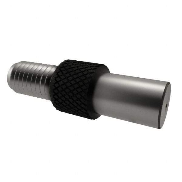 TE-CO - 1/4-28 UNF, 3/8 Inch Thread, 3/8 Inch Shaft Length, Tapped Hole Location Gage - Steel, 3/8 Inch Head Diameter, 1 Inch Overall Length - Exact Tool & Supply