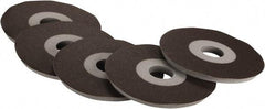 Porter-Cable - 9" Diam 1" Hole 120 Grit Fiber Disc - Fine Grade, Aluminum Oxide, 5,000 Max RPM - Exact Tool & Supply