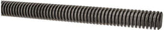 Keystone Threaded Products - 1/2-10 Acme, 3' Long, Low Carbon Steel General Purpose Acme Threaded Rod - Oil Finish Finish, Left Hand Thread, 2G Fit - Exact Tool & Supply