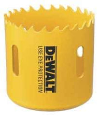 DeWALT - 7/8" Diam, 1-1/2" Cutting Depth, Hole Saw - Bi-Metal Saw, Toothed Edge - Exact Tool & Supply
