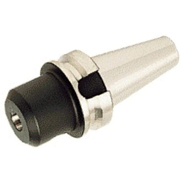 Iscar - BT40 Taper Shank 3/16" Hole End Mill Holder/Adapter - 63/64" Nose Diam, 1-15/16" Projection, Through-Spindle Coolant - Exact Tool & Supply