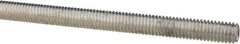 Value Collection - M8x1.25 UNC (Coarse), 1m Long, Steel Metric Threaded Rod - Zinc-Plated Finish, Right Hand Thread - Exact Tool & Supply