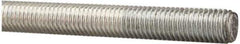 Value Collection - M12x1.75 UNC (Coarse), 1m Long, Steel Metric Threaded Rod - Zinc-Plated Finish, Right Hand Thread - Exact Tool & Supply