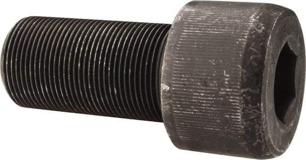 Value Collection - 1-1/2 - 12 UNF Hex Socket Drive, Socket Cap Screw - Alloy Steel, Black Oxide Finish, Fully Threaded, 3" Length Under Head - Exact Tool & Supply