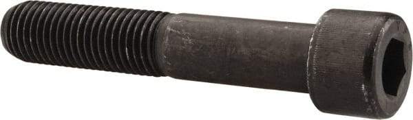 Value Collection - 1-1/2 - 12 UNF Hex Socket Drive, Socket Cap Screw - Alloy Steel, Black Oxide Finish, Partially Threaded, 8" Length Under Head - Exact Tool & Supply
