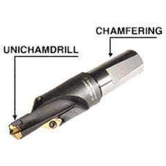 Iscar - Series ChamRing, 50mm Overall Diam, 152.4mm OAL Drilling Chamfer Ring - XCGT 09... Insert - Exact Tool & Supply