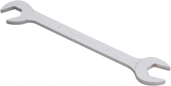 Proto - 2" Standard Open End Wrench - 21-1/4" OAL, Double End, Chrome Finish, 15° & 60° Head Angle - Exact Tool & Supply