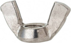 Value Collection - 1/2-13 UNC, Stainless Steel Standard Wing Nut - Grade 316, 1.94" Wing Span, 1" Wing Span - Exact Tool & Supply