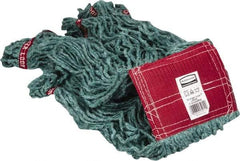 Rubbermaid - 5" Red Head Band, Large Blended Fiber Loop End Mop Head - 4 Ply, Use for General Purpose - Exact Tool & Supply