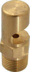 Bete Fog Nozzle - 3/8" Pipe, 145° Spray Angle, Brass, Extra Wide Fan Nozzle - Male Connection, 9.49 Gal per min at 100 psi, 3/16" Orifice Diam - Exact Tool & Supply