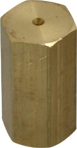 Bete Fog Nozzle - 1/8" Pipe, 60° Spray Angle, Brass, Full Cone Nozzle - Female Connection, 0.38 Gal per min at 100 psi, 0.043" Orifice Diam - Exact Tool & Supply