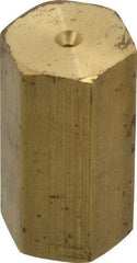 Bete Fog Nozzle - 1/8" Pipe, 60° Spray Angle, Brass, Full Cone Nozzle - Female Connection, 0.77 Gal per min at 100 psi, 0.055" Orifice Diam - Exact Tool & Supply