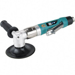 Dynabrade - 4-1/2 to 5" Disc, 11,000 RPM, Pneumatic Handheld Disc Sander - 41 CFM, 3/8 NPT Inlet, 1 hp, 90 psi - Exact Tool & Supply