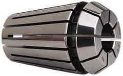 Kennametal - 7 to 8mm ER20 Collet - 0.0152mm TIR, 31.5mm OAL, 21.01mm Overall Diam - Exact Tool & Supply