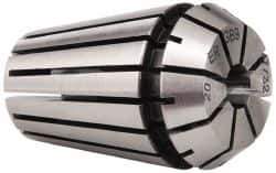 Kennametal - 7/32" ER20 Collet - 0.0152mm TIR, 31.5mm OAL, 21.01mm Overall Diam - Exact Tool & Supply