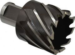 Milwaukee Tool - 1-1/2" Diam x 1" Deep High Speed Steel Annular Cutter - Exact Tool & Supply