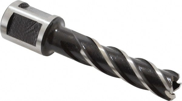 Milwaukee Tool - 1/2" Diam x 2" Deep High Speed Steel Annular Cutter - Exact Tool & Supply