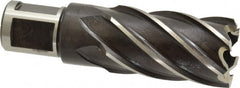 Milwaukee Tool - 1" Diam x 2" Deep High Speed Steel Annular Cutter - Exact Tool & Supply