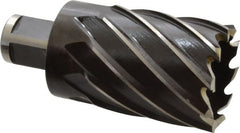 Milwaukee Tool - 1-9/16" Diam x 2" Deep High Speed Steel Annular Cutter - Exact Tool & Supply