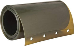 Steiner - 6 Ft. Wide x 8 Ft. High x 0.08 Inch Thick, Vinyl Welding Welding Curtain Kit - Amber with Universal Mounting Hardware - Exact Tool & Supply
