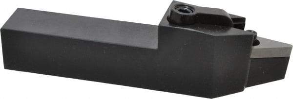 Kennametal - MVJN, Right Hand Cut, 3° Lead Angle, 3/4" Shank Height x 3/4" Shank Width, Negative Rake Indexable Turning Toolholder - 4-1/2" OAL, VN..43. Insert Compatibility, Series Kenloc - Exact Tool & Supply