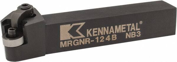 Kennametal - MRGN, Right Hand Cut, 15° Lead Angle, 3/4" Shank Height x 3/4" Shank Width, Negative Rake Indexable Turning Toolholder - 4-1/2" OAL, RN..43 Insert Compatibility, Series Kenloc - Exact Tool & Supply