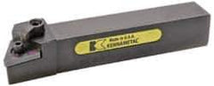 Kennametal - MTJN, Left Hand Cut, 3° Lead Angle, 1-1/2" Shank Height x 1-1/2" Shank Width, Negative Rake Indexable Turning Toolholder - 7" OAL, TN..66. Insert Compatibility, Series Kenloc - Exact Tool & Supply