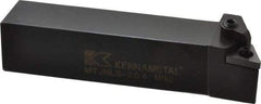 Kennametal - MTJN, Left Hand Cut, 3° Lead Angle, 1-1/4" Shank Height x 1-1/4" Shank Width, Negative Rake Indexable Turning Toolholder - 6" OAL, TN..43. Insert Compatibility, Series Kenloc - Exact Tool & Supply