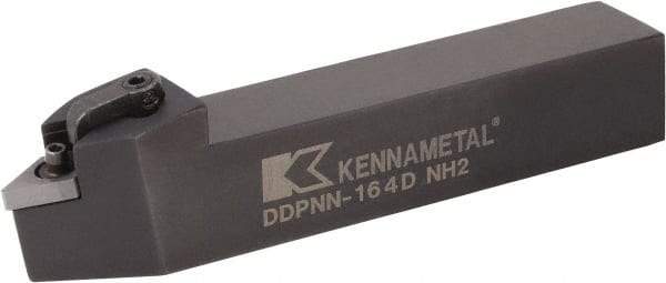 Kennametal - MDPN, Neutral Cut, 0° Lead Angle, 1-1/2" Shank Height x 1-1/2" Shank Width, Negative Rake Indexable Turning Toolholder - 6" OAL, DN..54. Insert Compatibility, Series Kenloc - Exact Tool & Supply