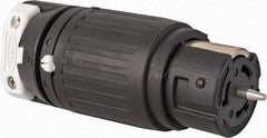 Hubbell Wiring Device-Kellems - 125/250 VAC, 50 Amp, NonNEMA Configuration, Industrial Grade, Self Grounding Connector - 1 Phase, 3 Poles, IP20, 0.83 to 1-1/4 Inch Cord Diameter - Exact Tool & Supply