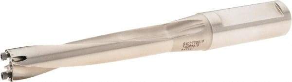 Sumitomo - 14.51 to 15.5mm Diam, 5xD, 3.346" Max Depth, 3/4" Shank Diam, 4.102" Flute, 6.102" OAL, Replaceable Tip Drill - Series SMD - Exact Tool & Supply