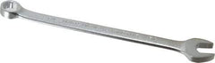 Proto - 1/2" 12 Point Offset Combination Wrench - 15° Offset Angle, 8" OAL, Steel, Satin Finish - Exact Tool & Supply